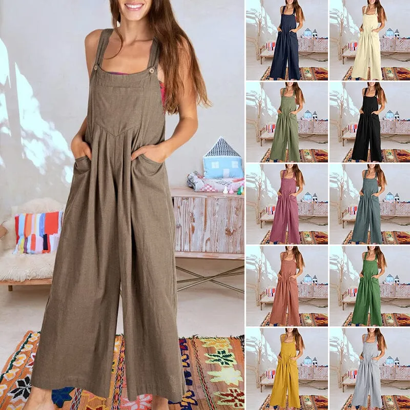 🔥Sommer-Specials🔥Ärmelloser Overall für Damen