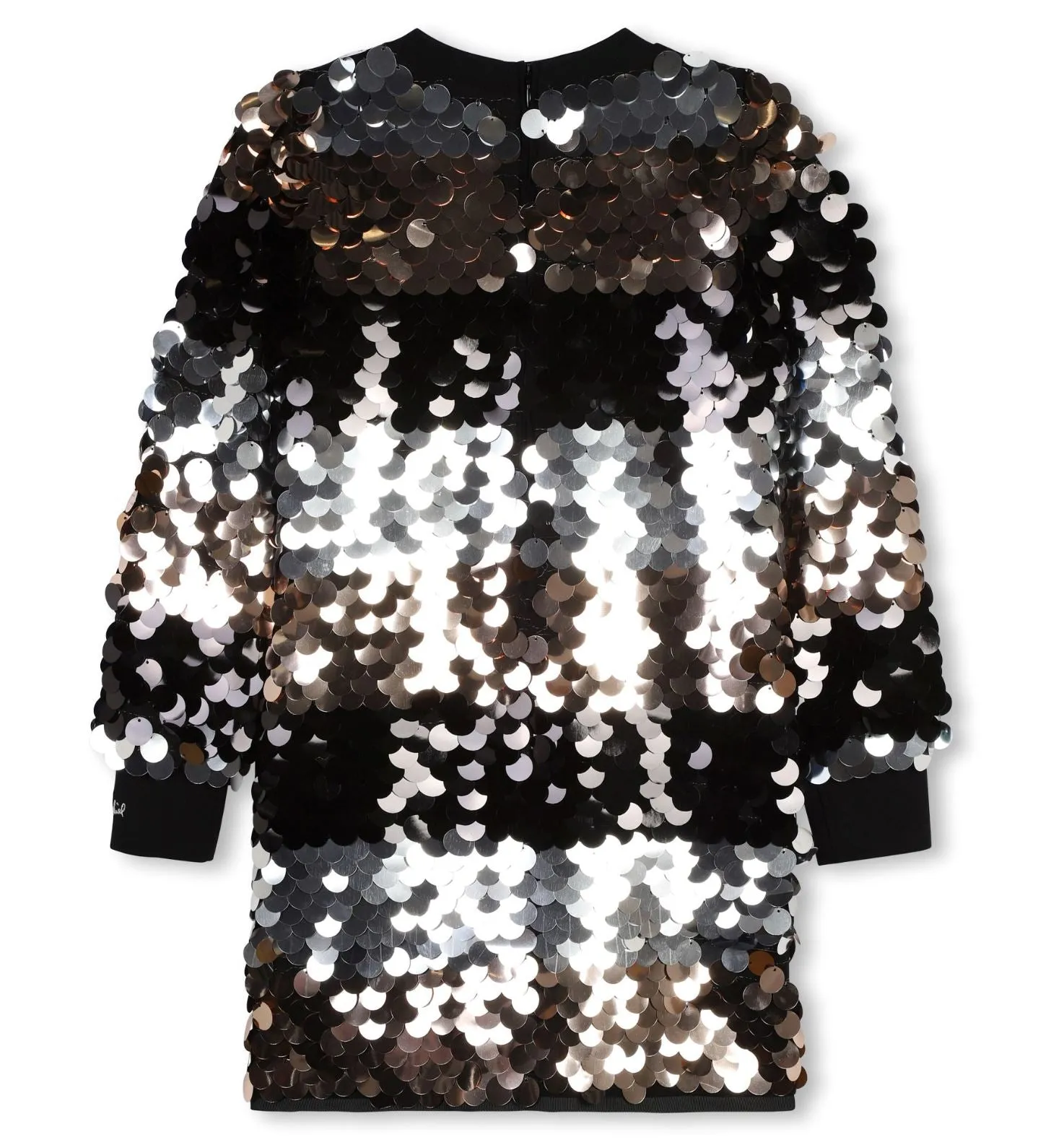 Sonia Rykiel Sequins Three Tone Dress