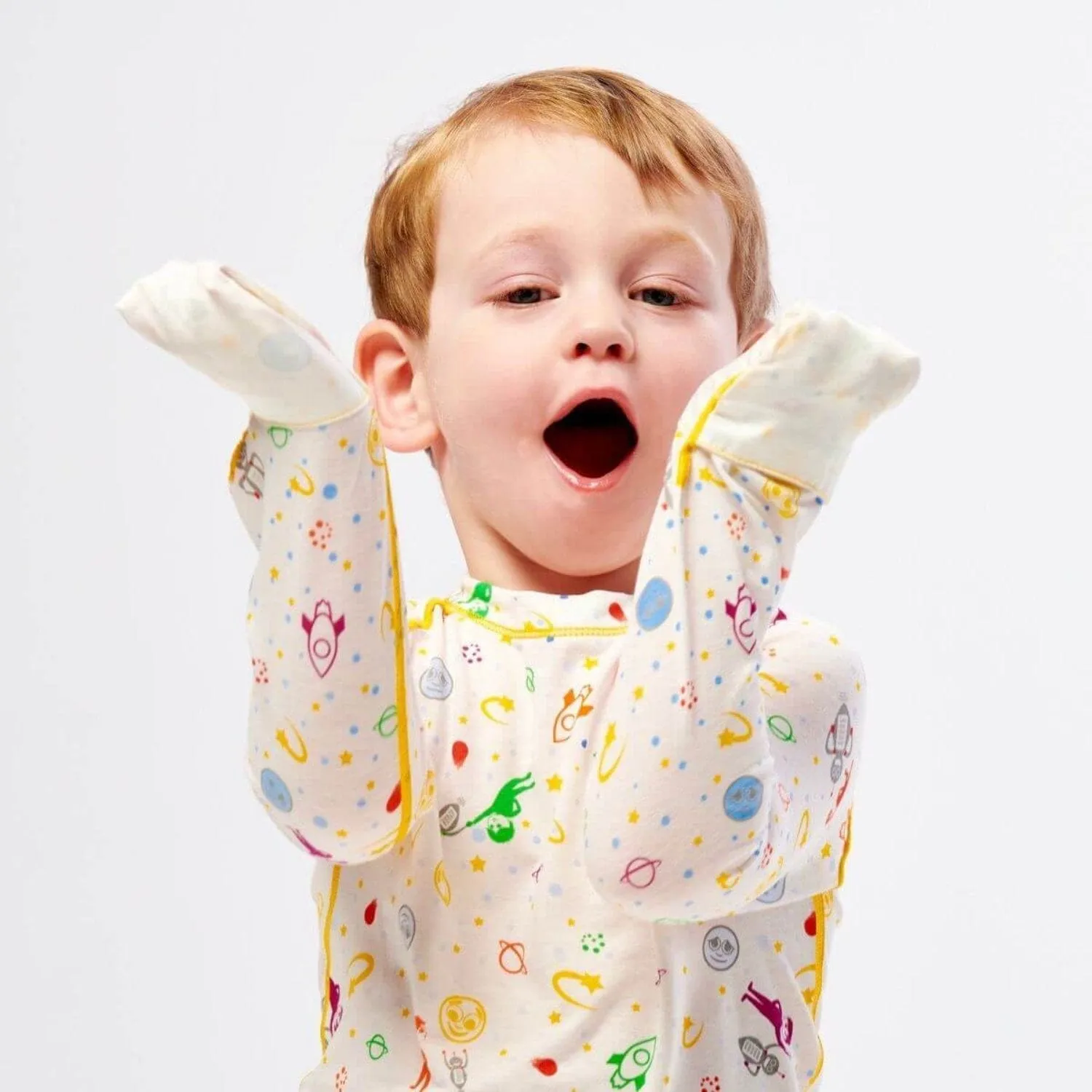 Soothems Eczema Baby Sleepsuit for Wet Wrap Therapy With No-Scratch Mitts | Itch Relief Clothing