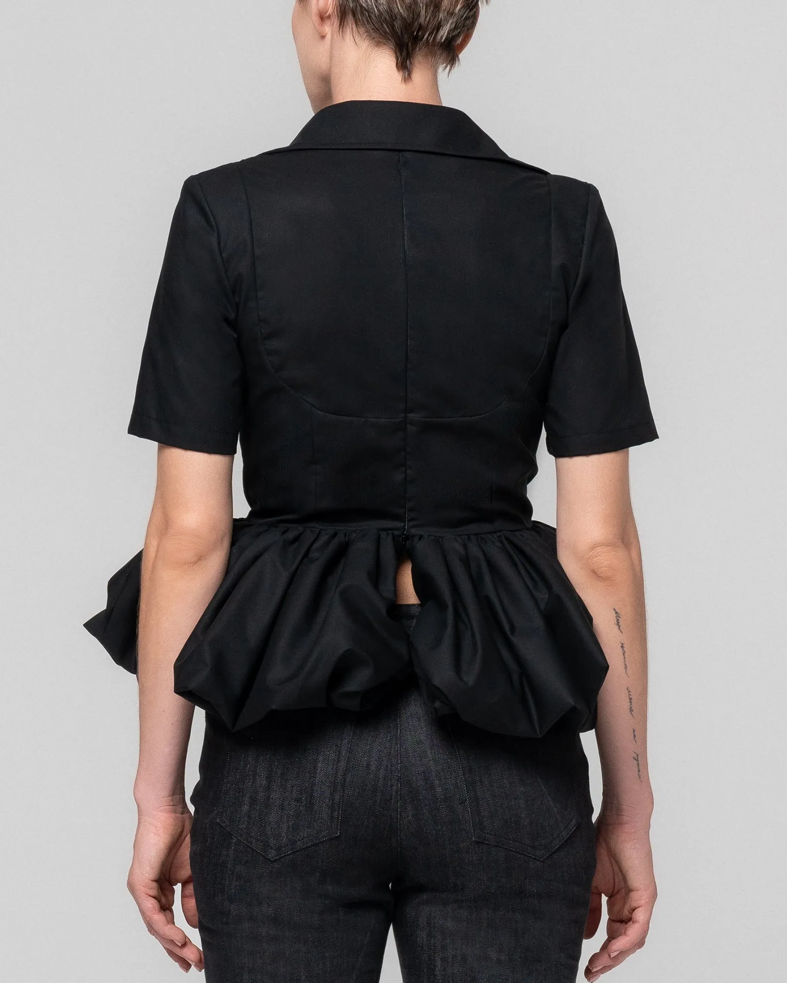 SOUMI BLACK SHIRT