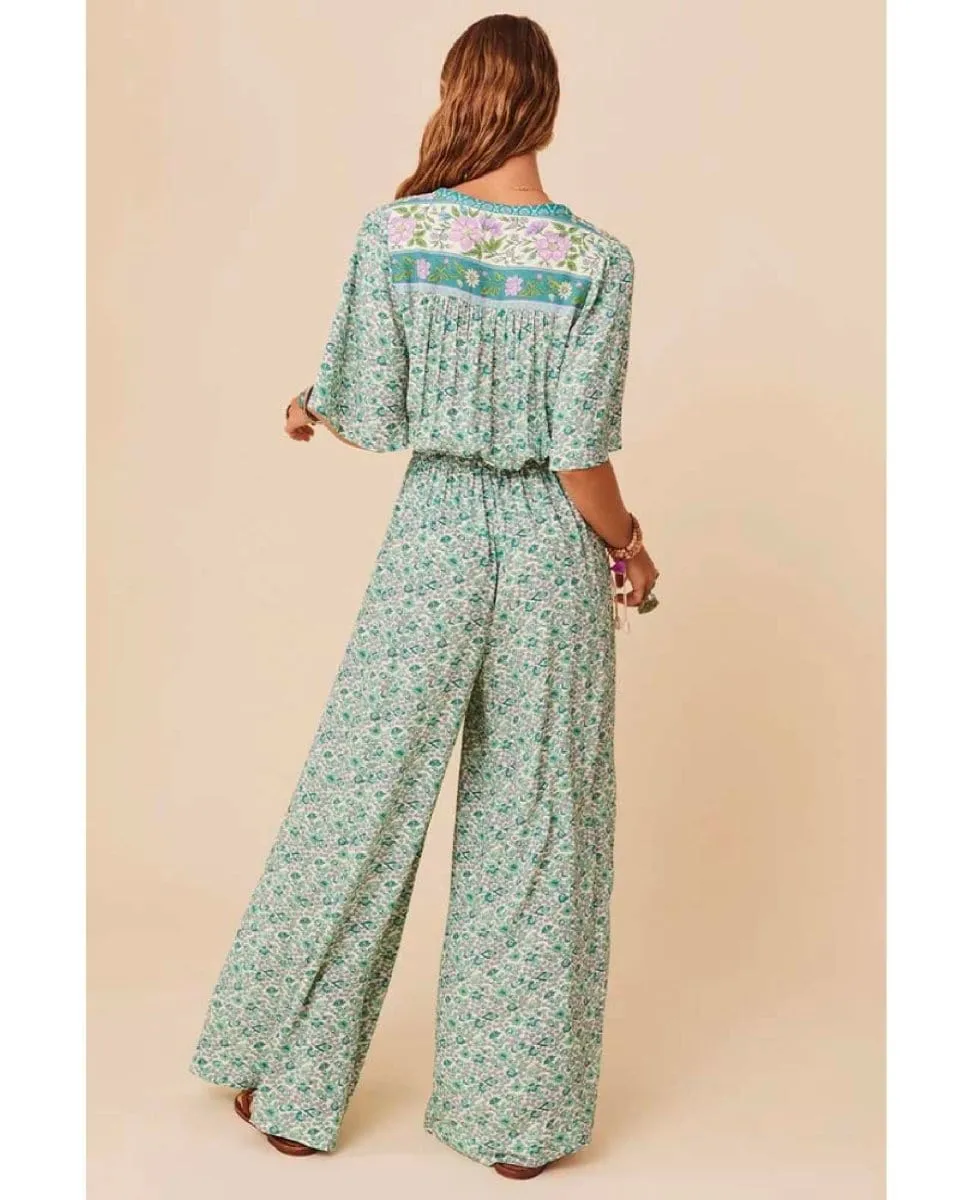 Spell Sienna Jumpsuit Jade