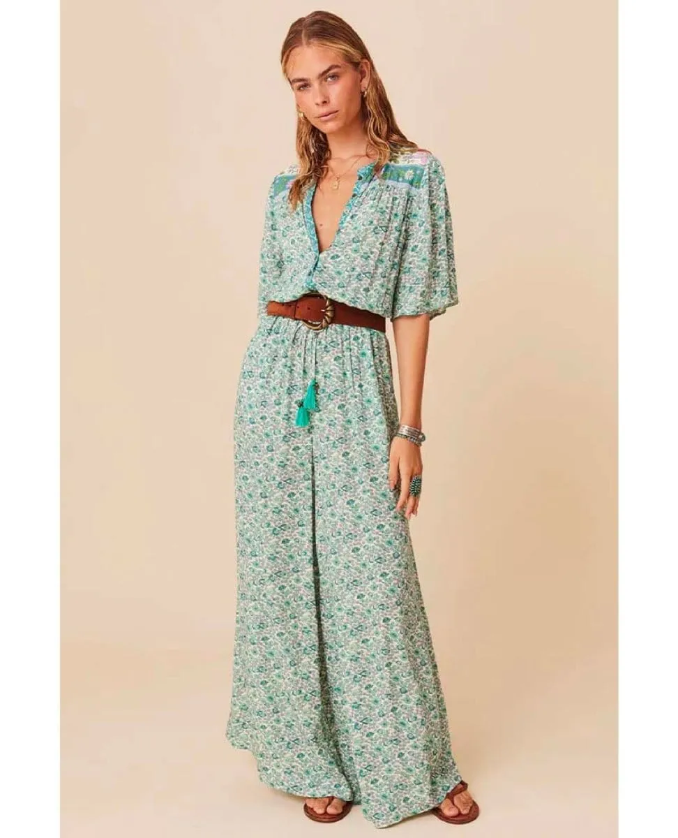 Spell Sienna Jumpsuit Jade