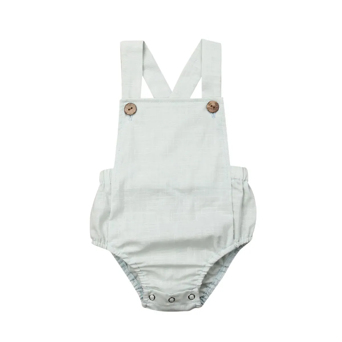 St-Tropez Baby Overalls - Light Green