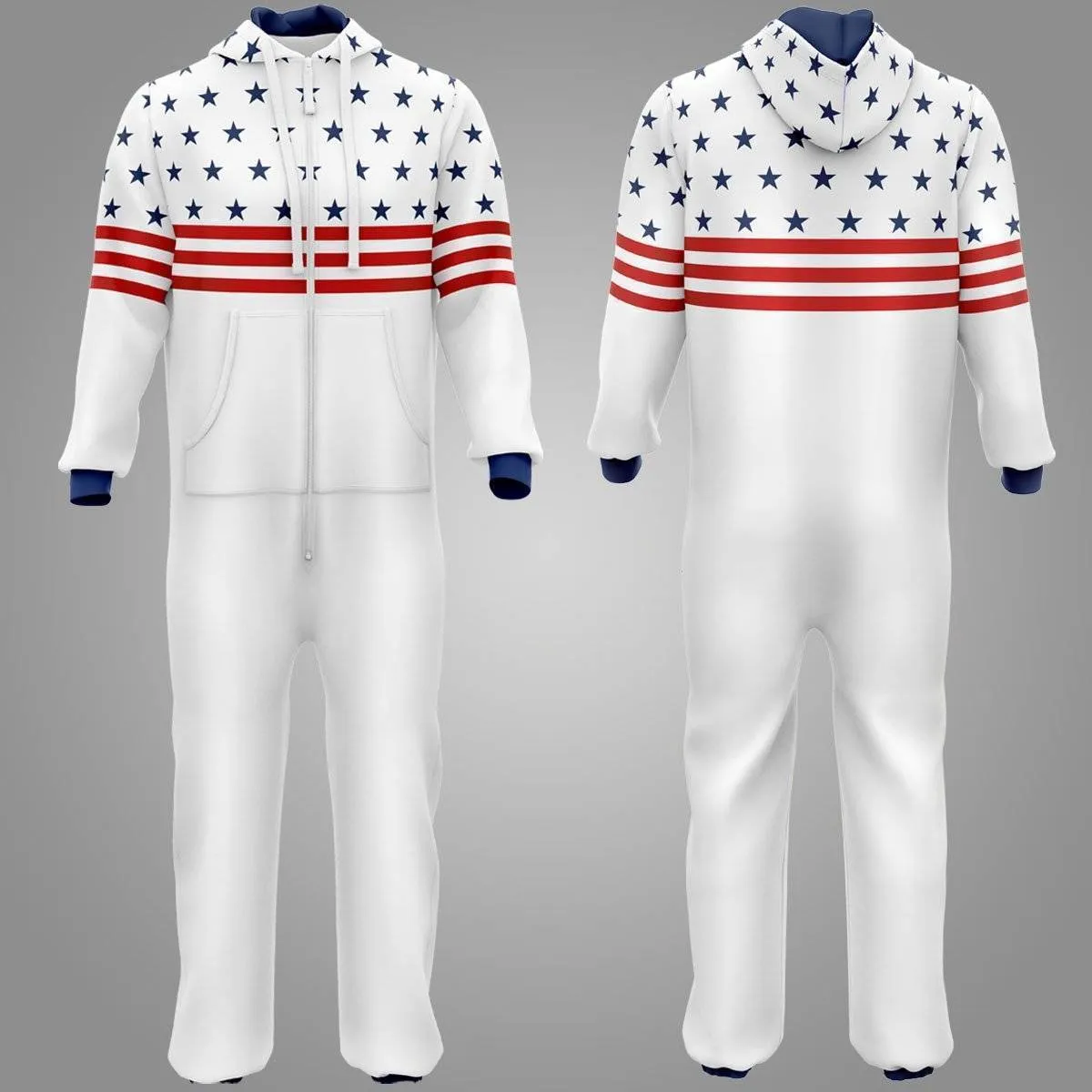 Stars and Bars Onesie