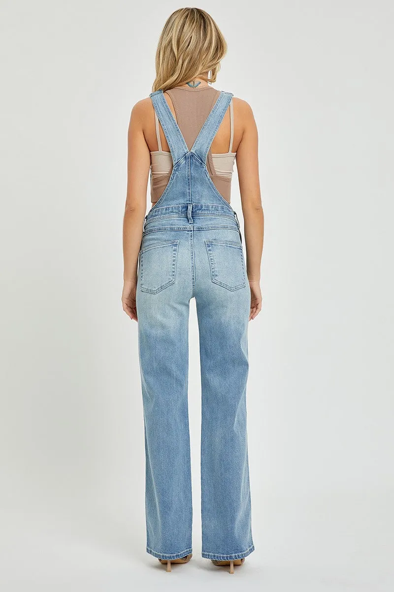 Straight Leg Overalls