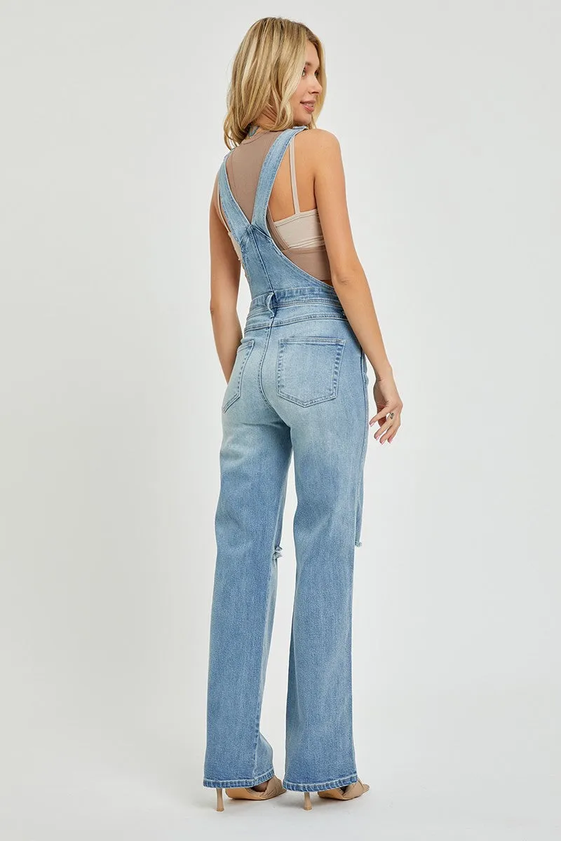Straight Leg Overalls