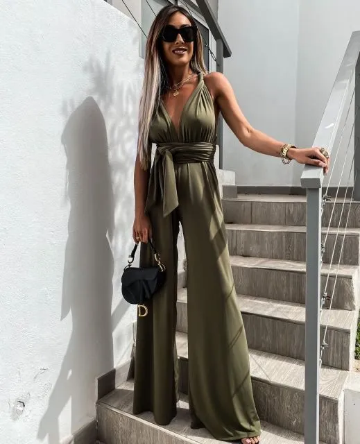 Summer Elegant Women Jumpsuits 2021