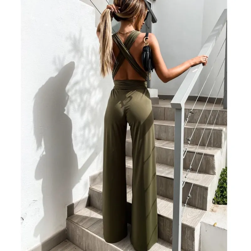Summer Elegant Women Jumpsuits 2021