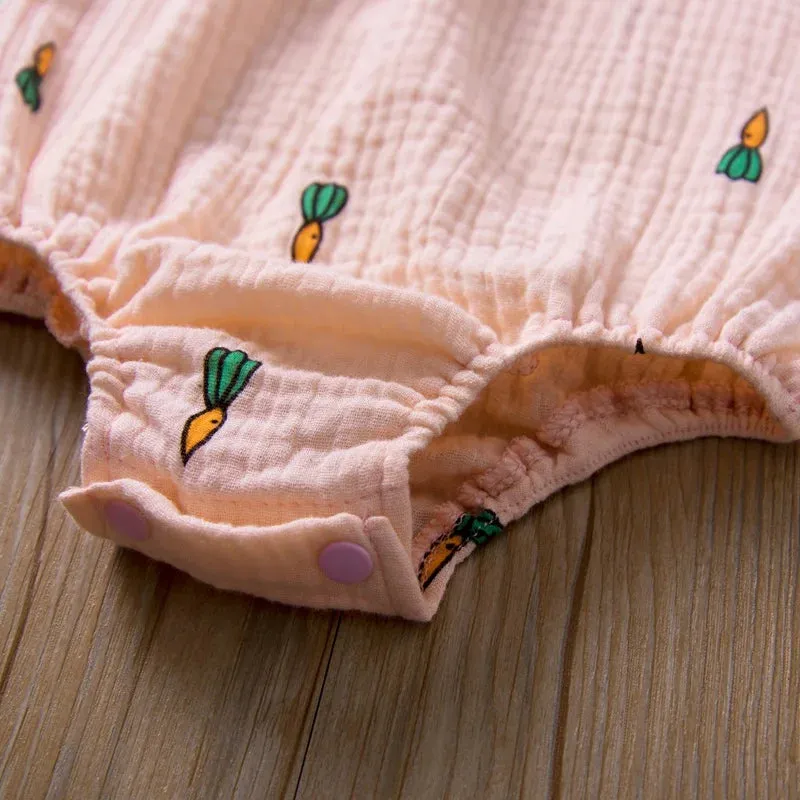 Summer Newborn Infant Baby Girls Romper