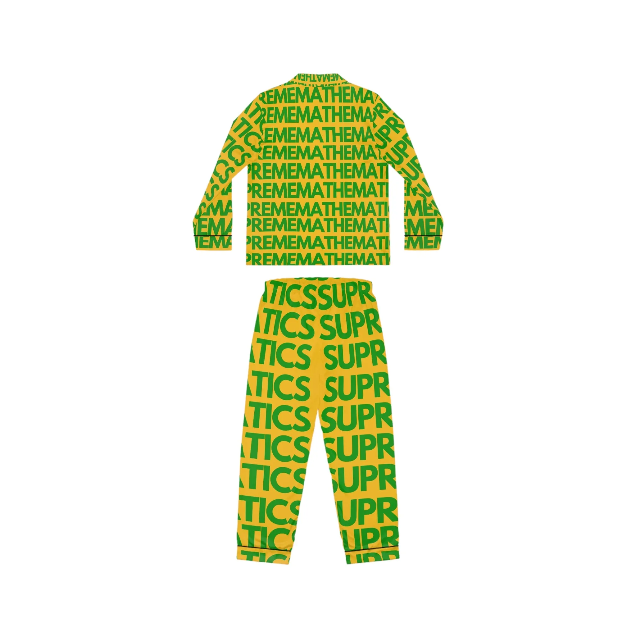 SUPREMEMATHEMATICS SATIN PAJAMAS