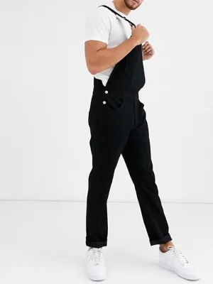 Suspender Denim Jumpsuit Jumpsuit