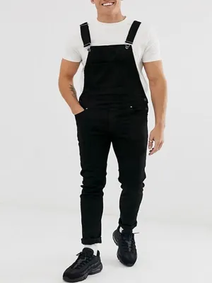 Suspender Denim Jumpsuit