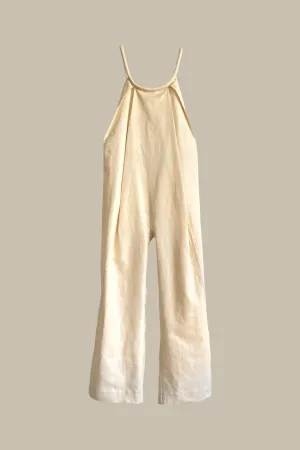 Swanfold Jumpsuit Ecru