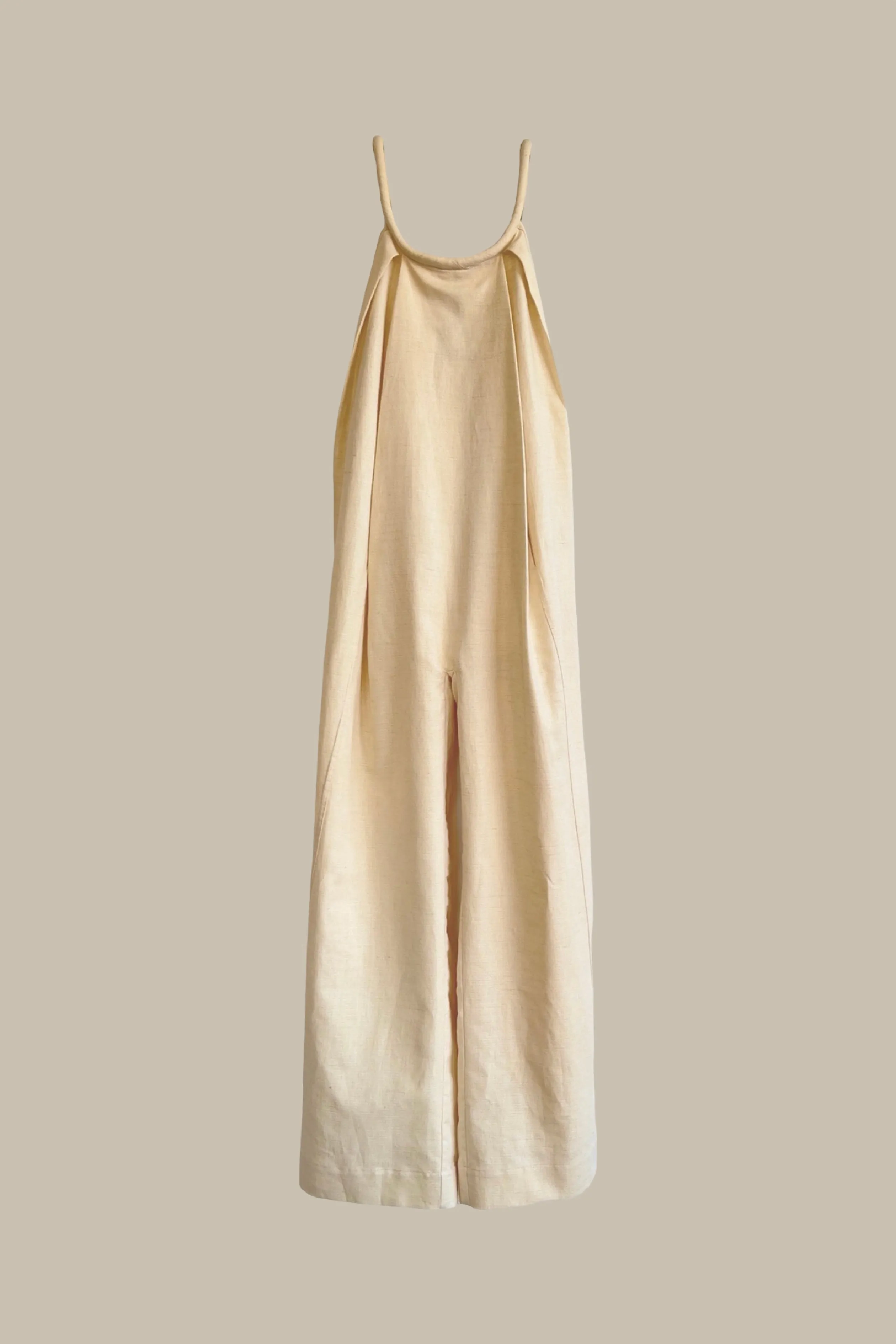 Swanfold Jumpsuit Ecru