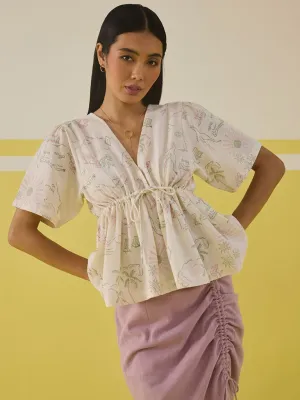 Sweet Sunshine Peplum Top
