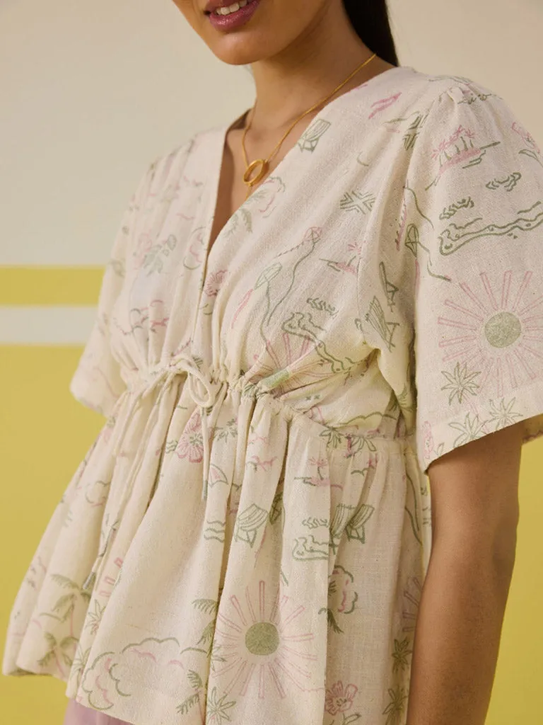 Sweet Sunshine Peplum Top