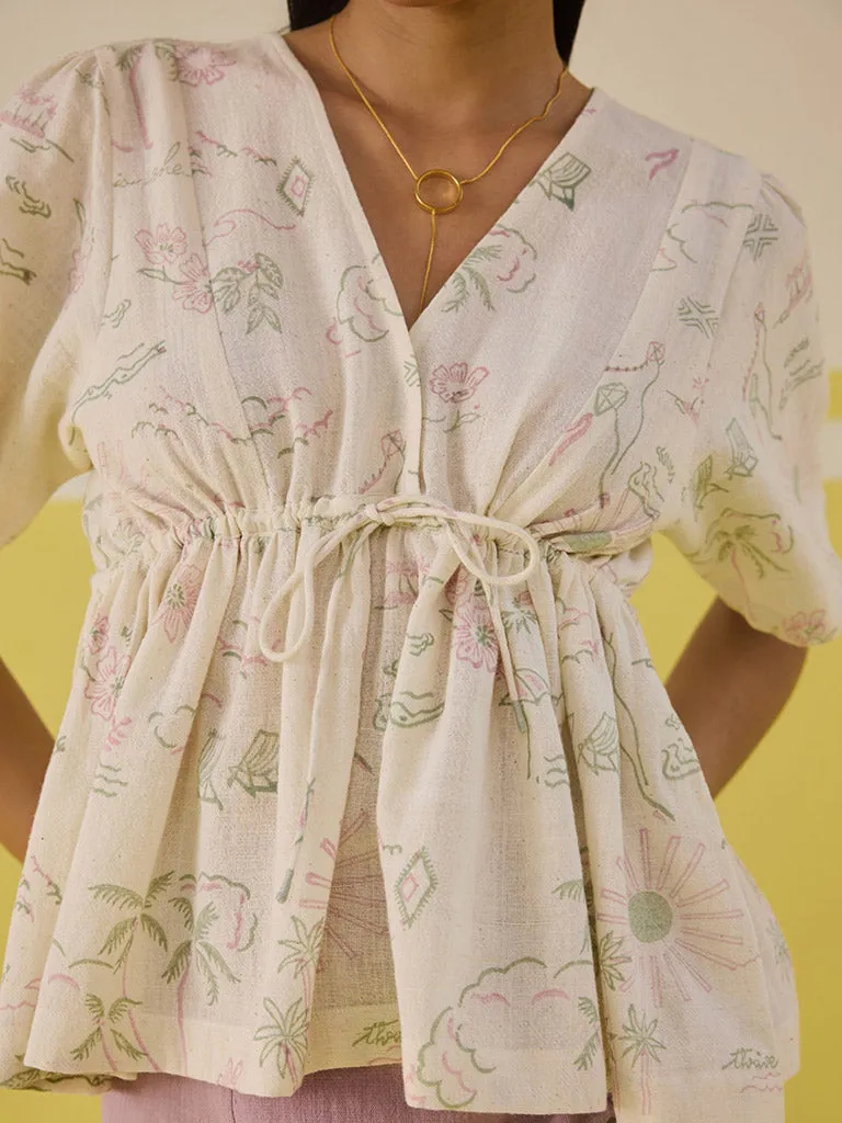 Sweet Sunshine Peplum Top
