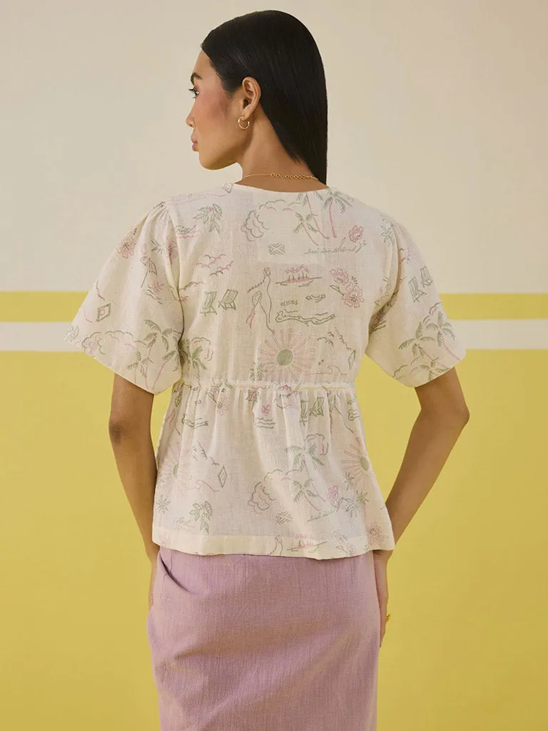 Sweet Sunshine Peplum Top