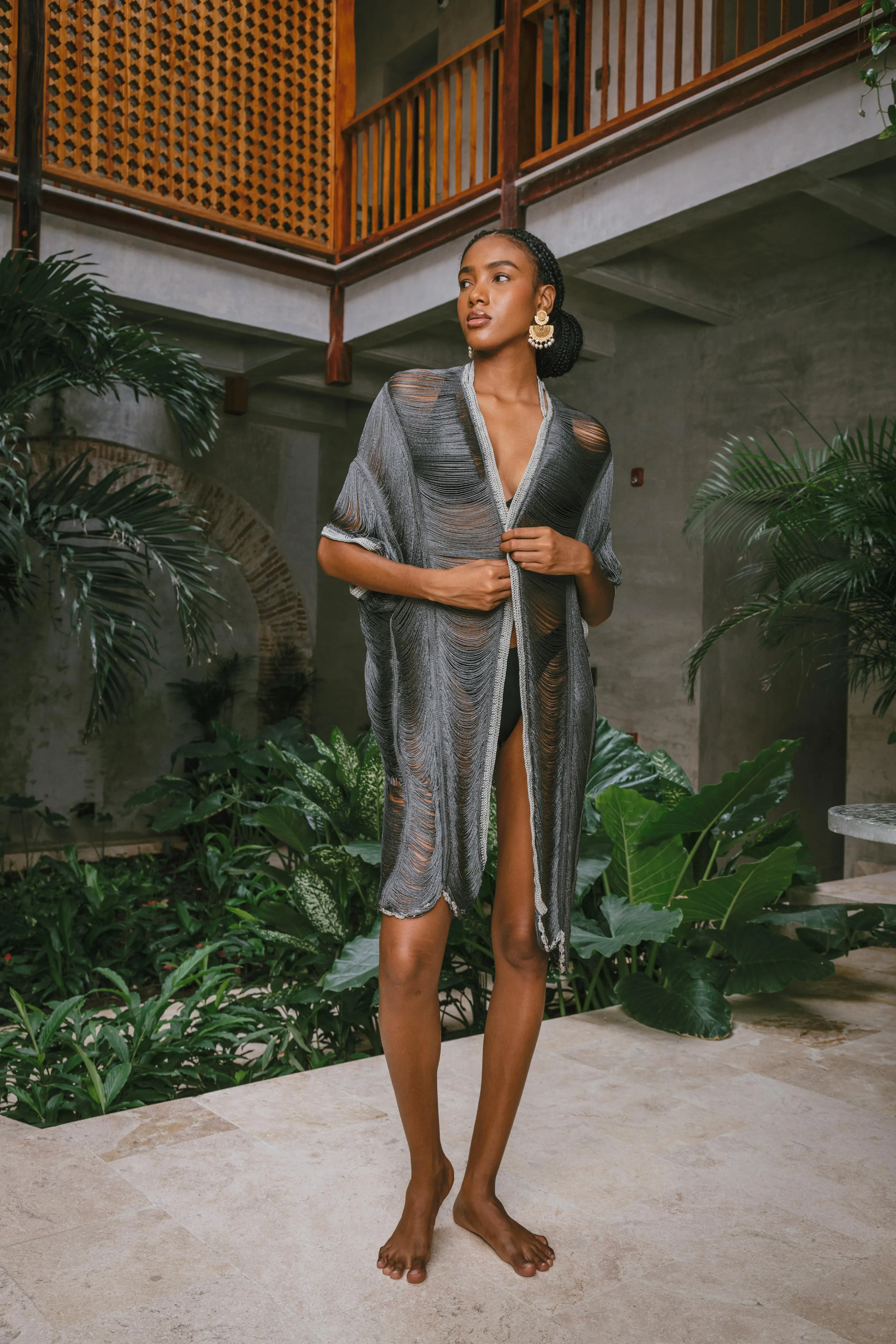 Swell Kimono Grey