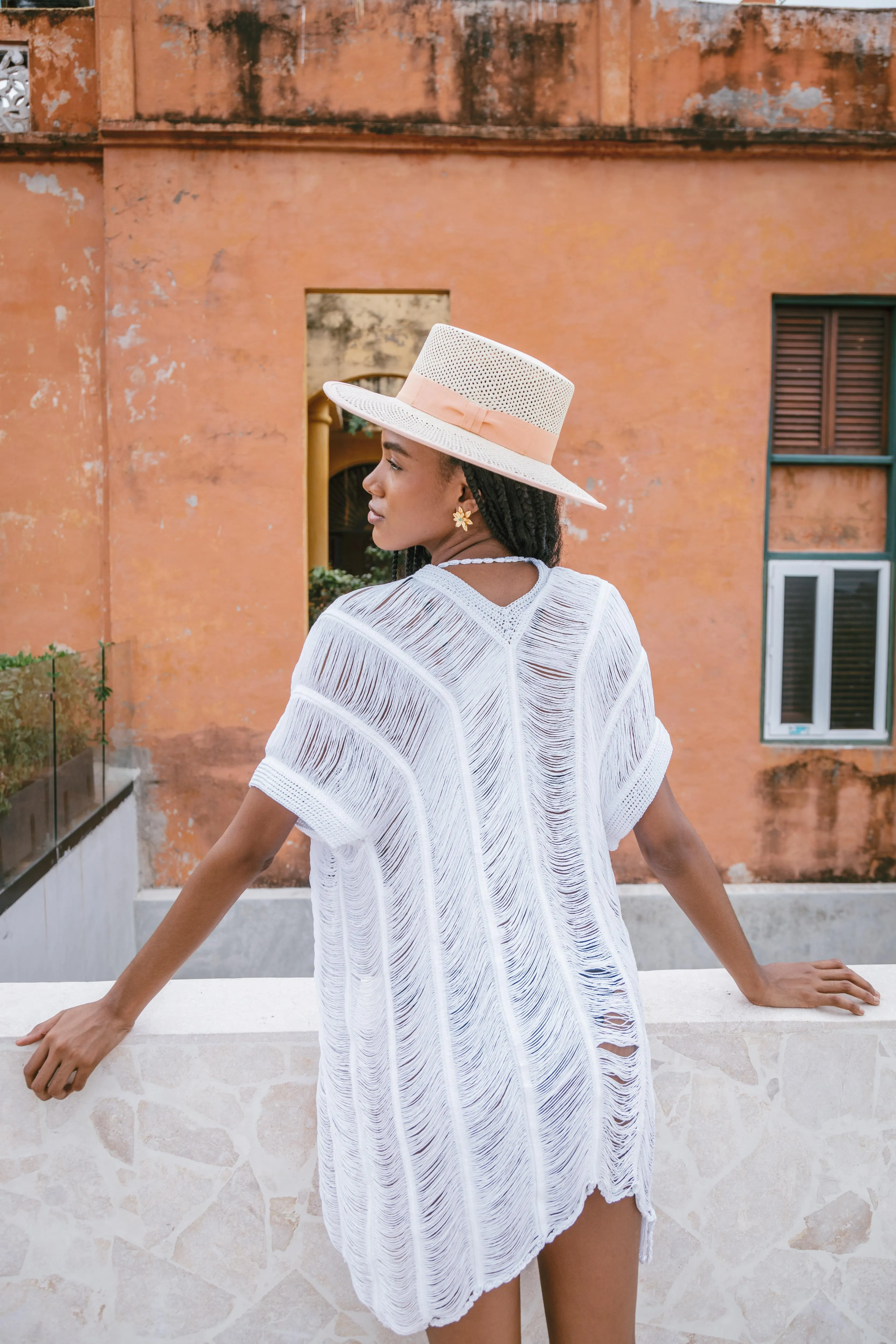 Swell Kimono White