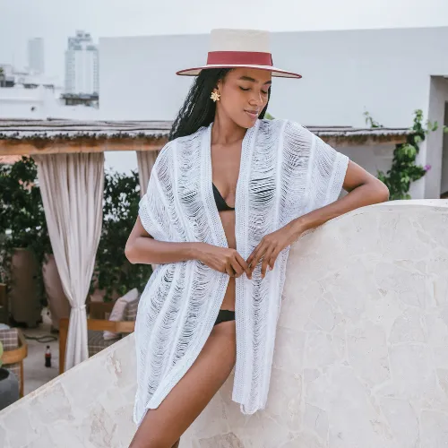 Swell Kimono White