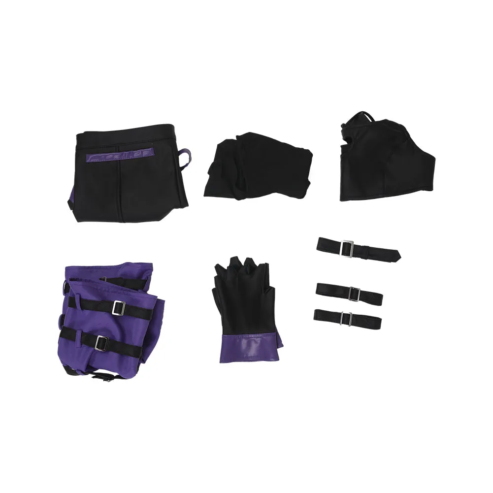 Tekken 8 Reina Black Combat Suit Cosplay Costume Outfits Halloween Carnival Suit
