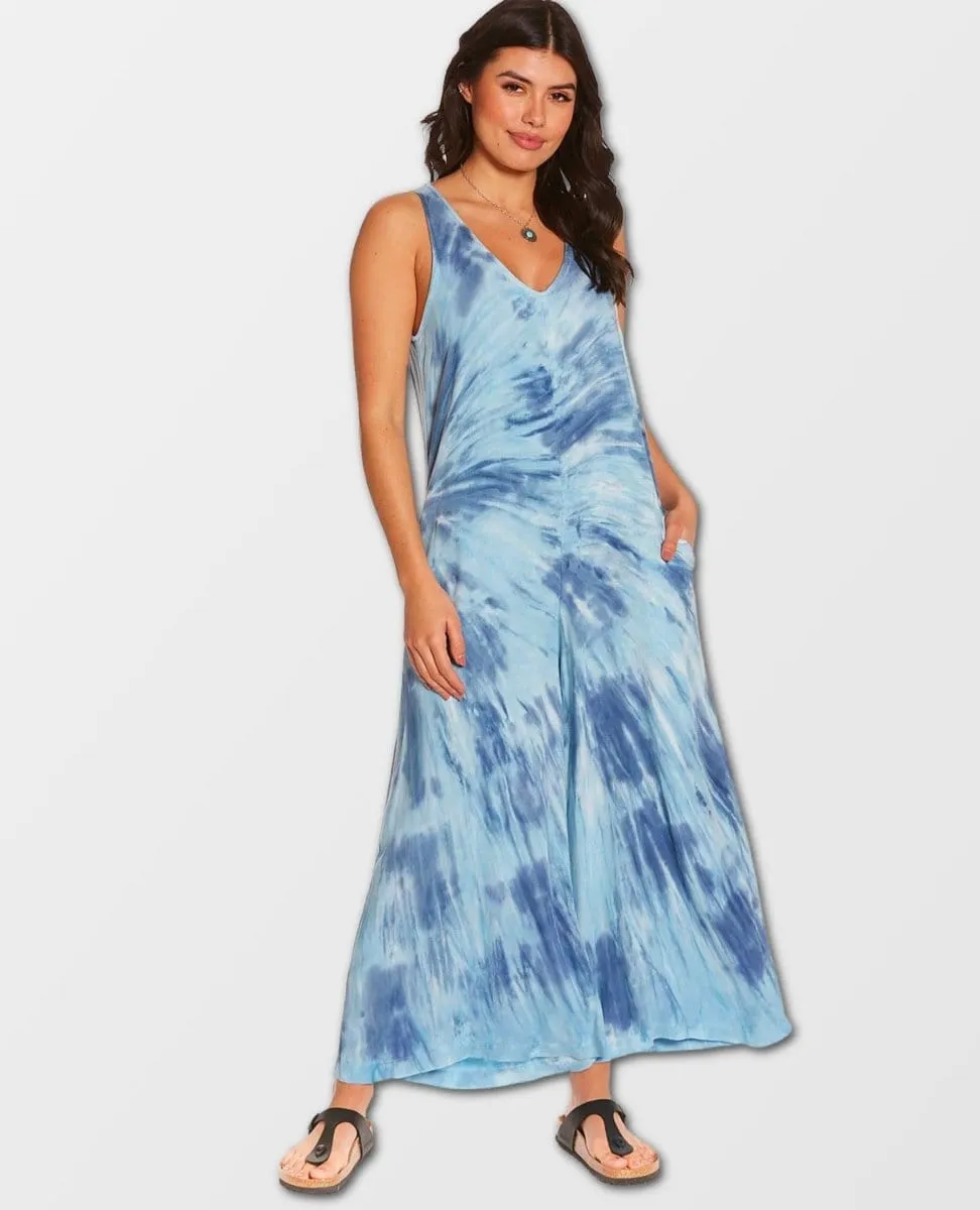 Thalia Jumpsuit Wing Tie Dye