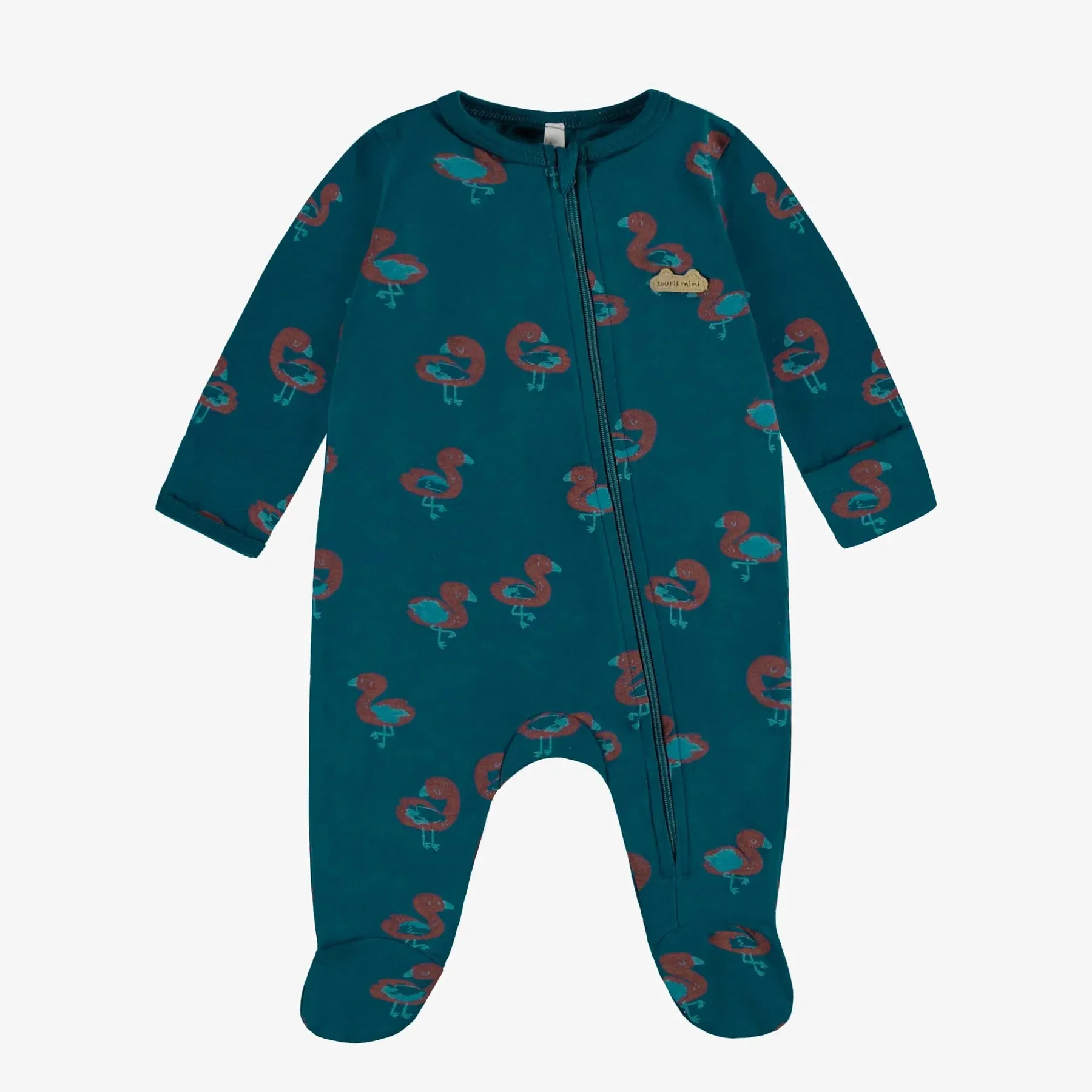 The Flamingo One-Piece Pajamas - BABY