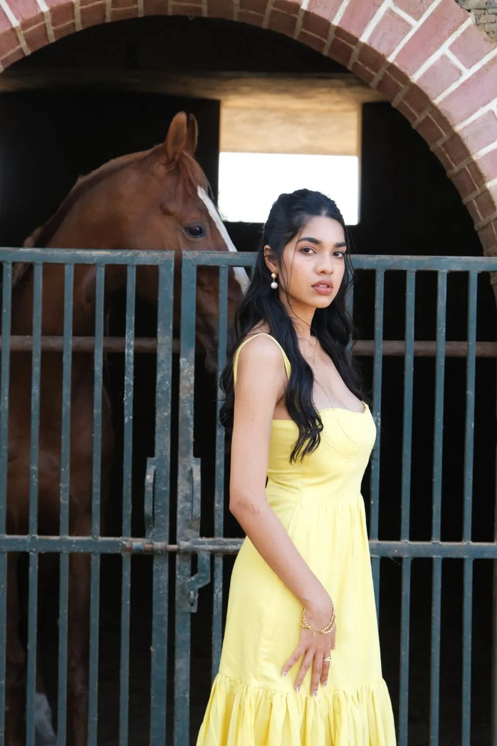 The Heer Yellow Dress