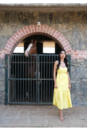 The Heer Yellow Dress