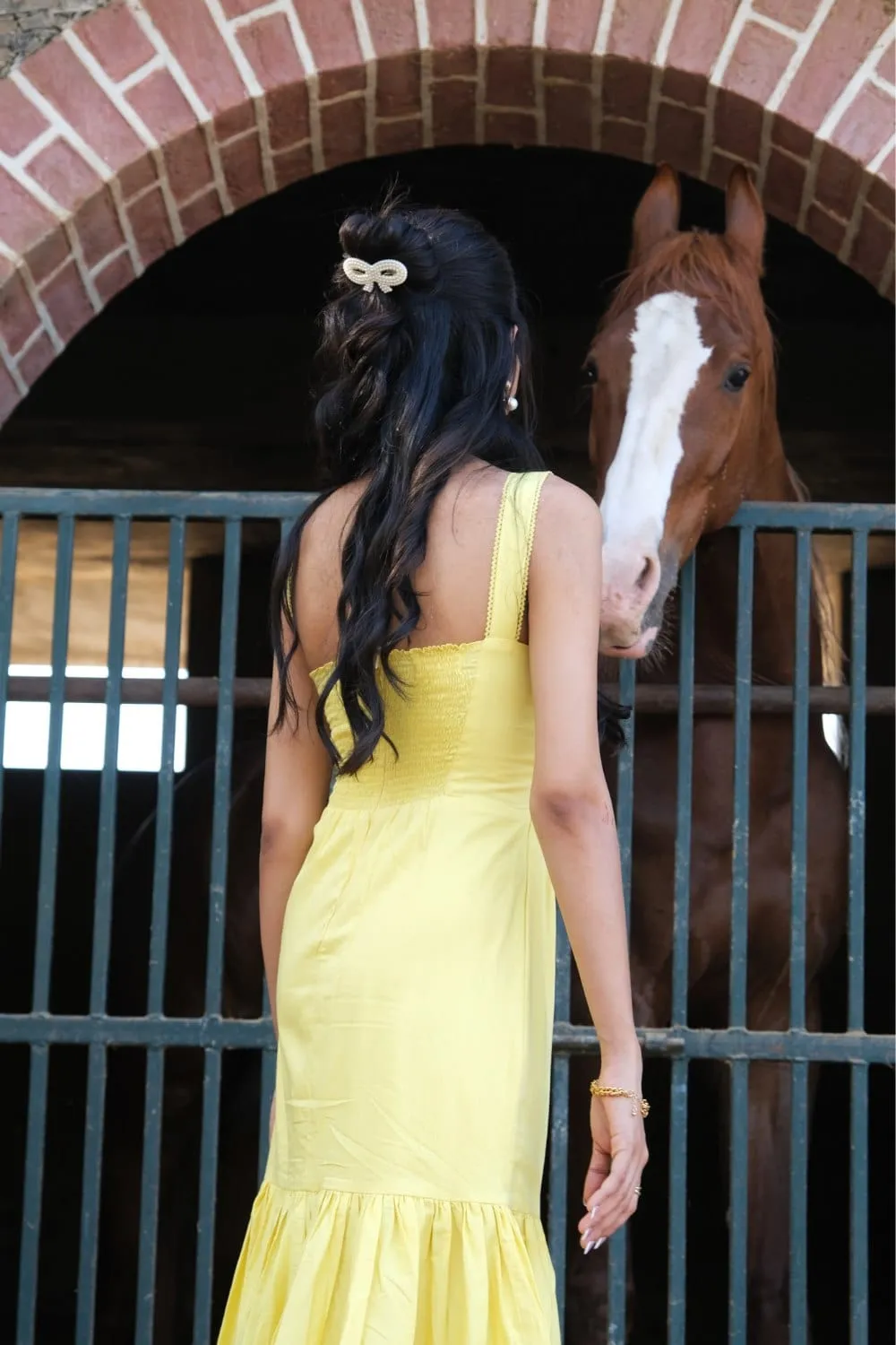 The Heer Yellow Dress