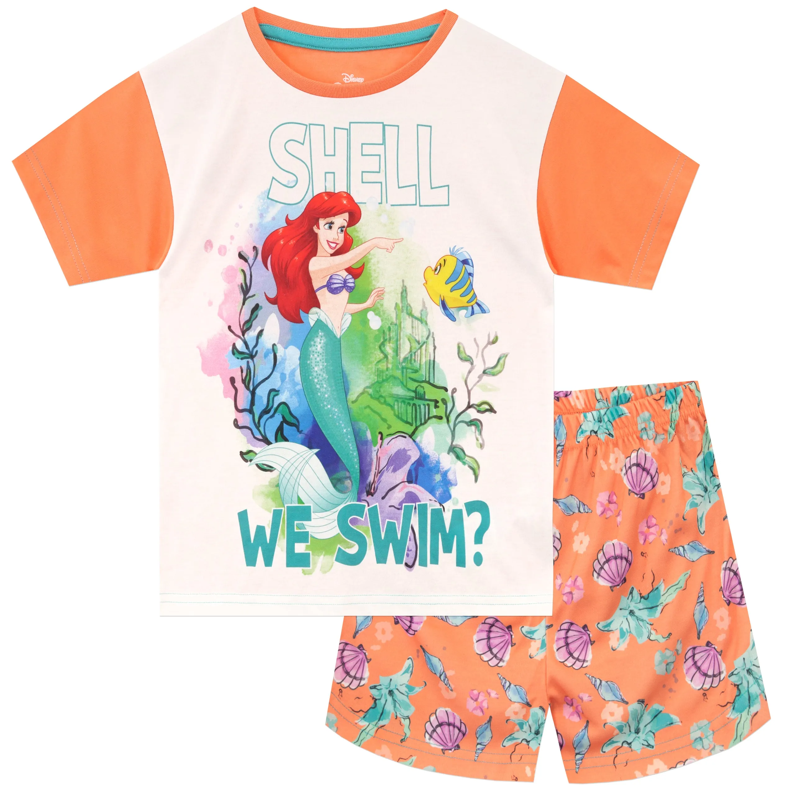 The Little Mermaid Short Pajamas