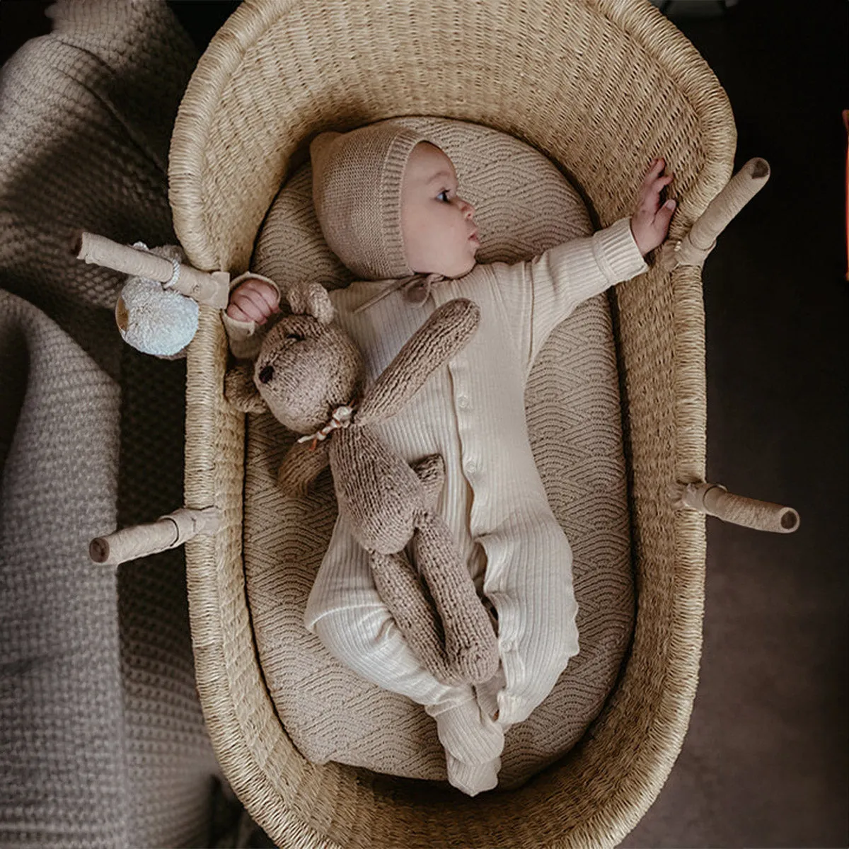 The Ribbed Pajama - Walnut
