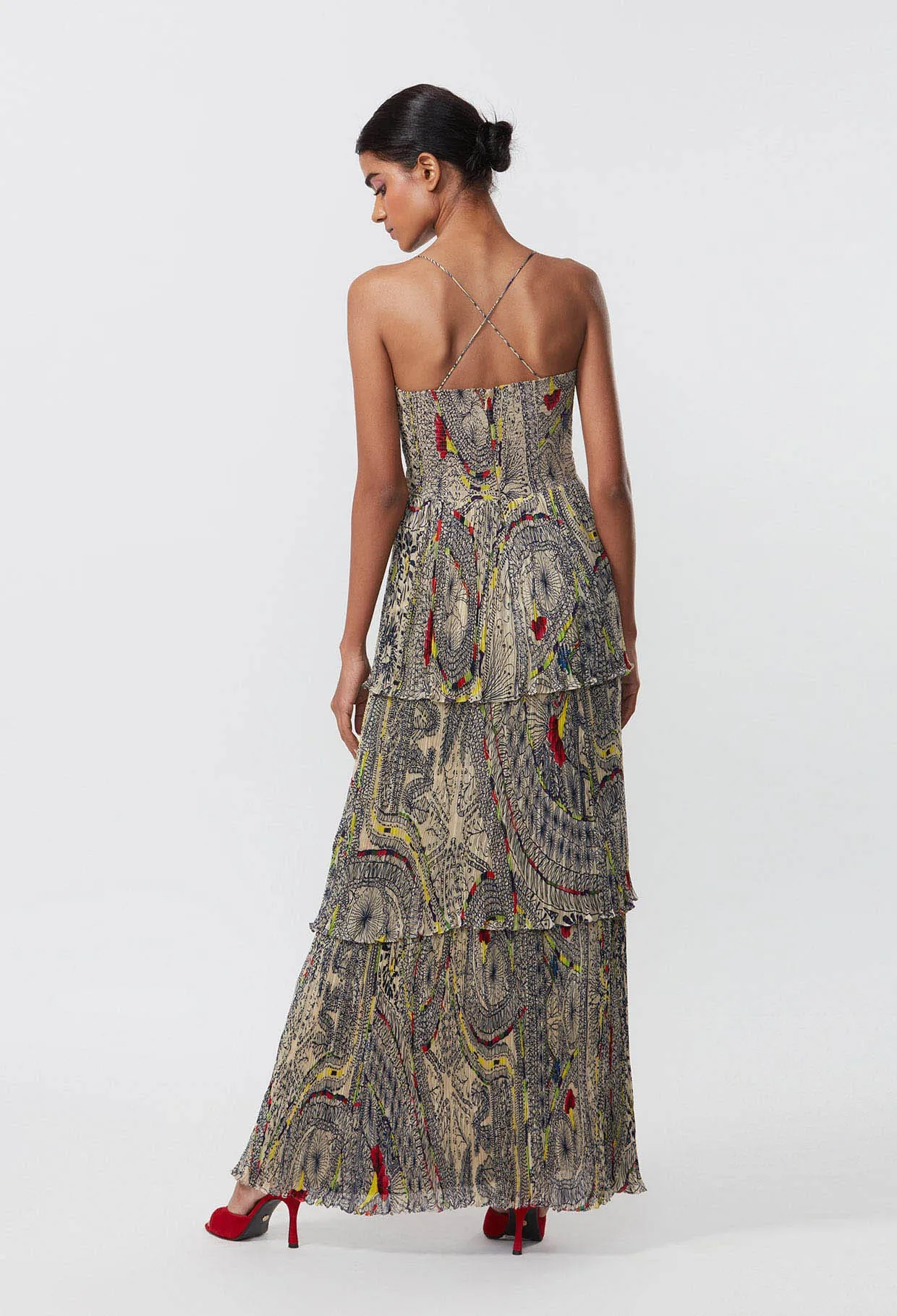 Three Tier Maxi Dress