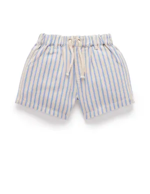 Ticking Stripe - Striped Overalls