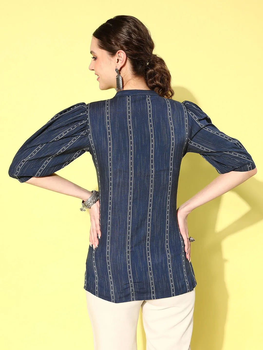 Tie Up Neck Top