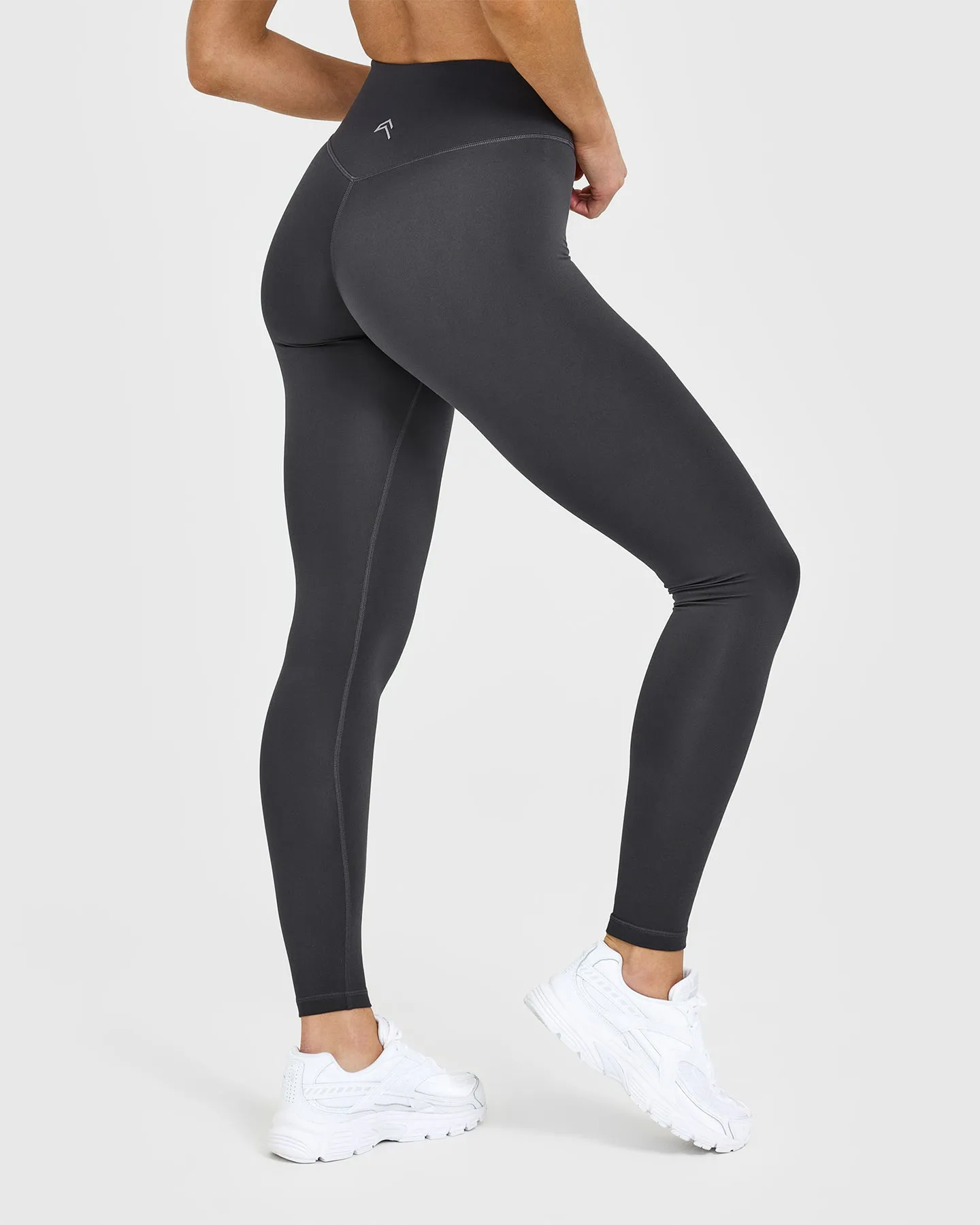 Timeless High Waisted Leggings | Coal