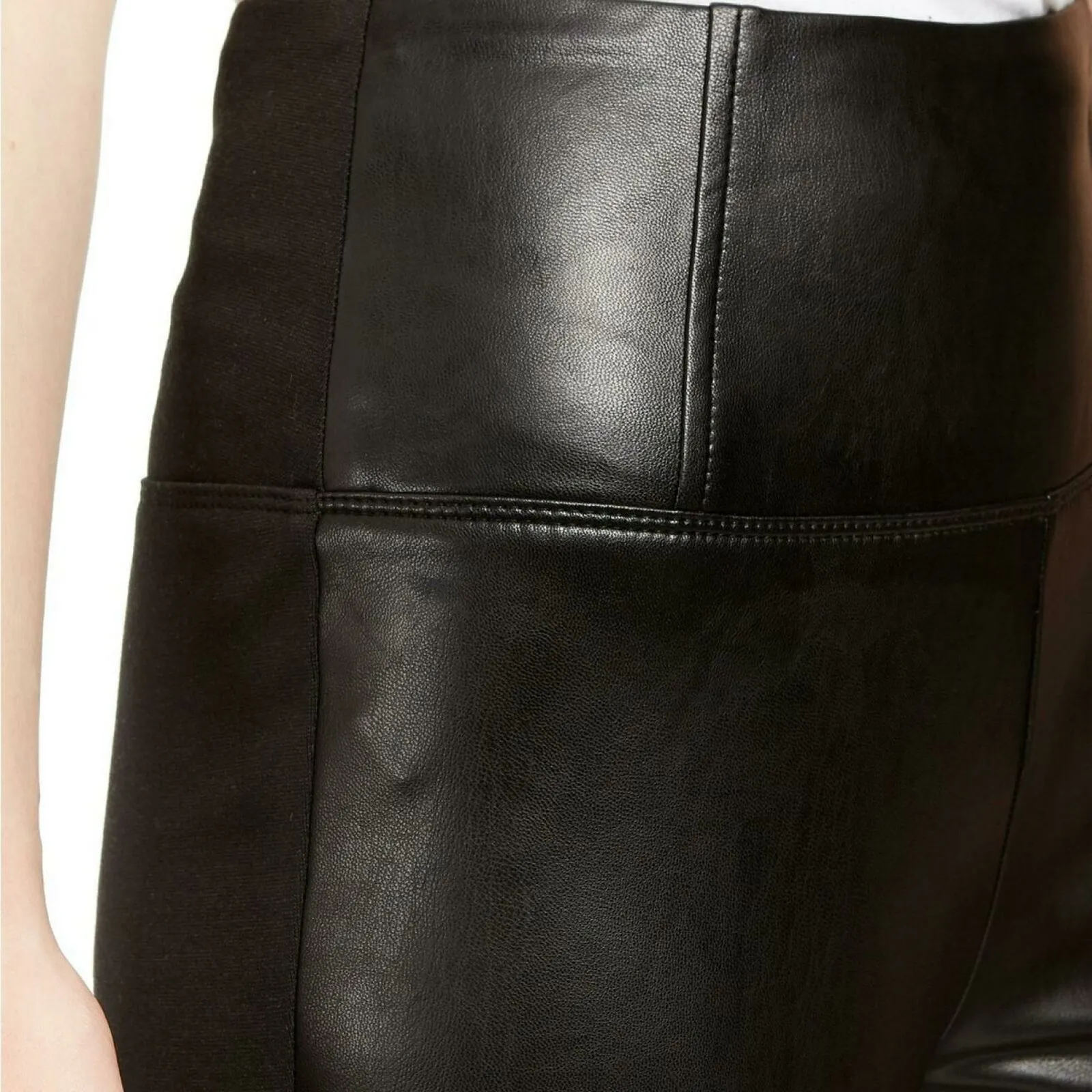 Tinsel Town Love, Fire Women's Junior Fit Faux Leather Leggings
