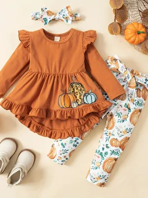 Toddler Baby Girl Halloween Outfits Long Sleeve