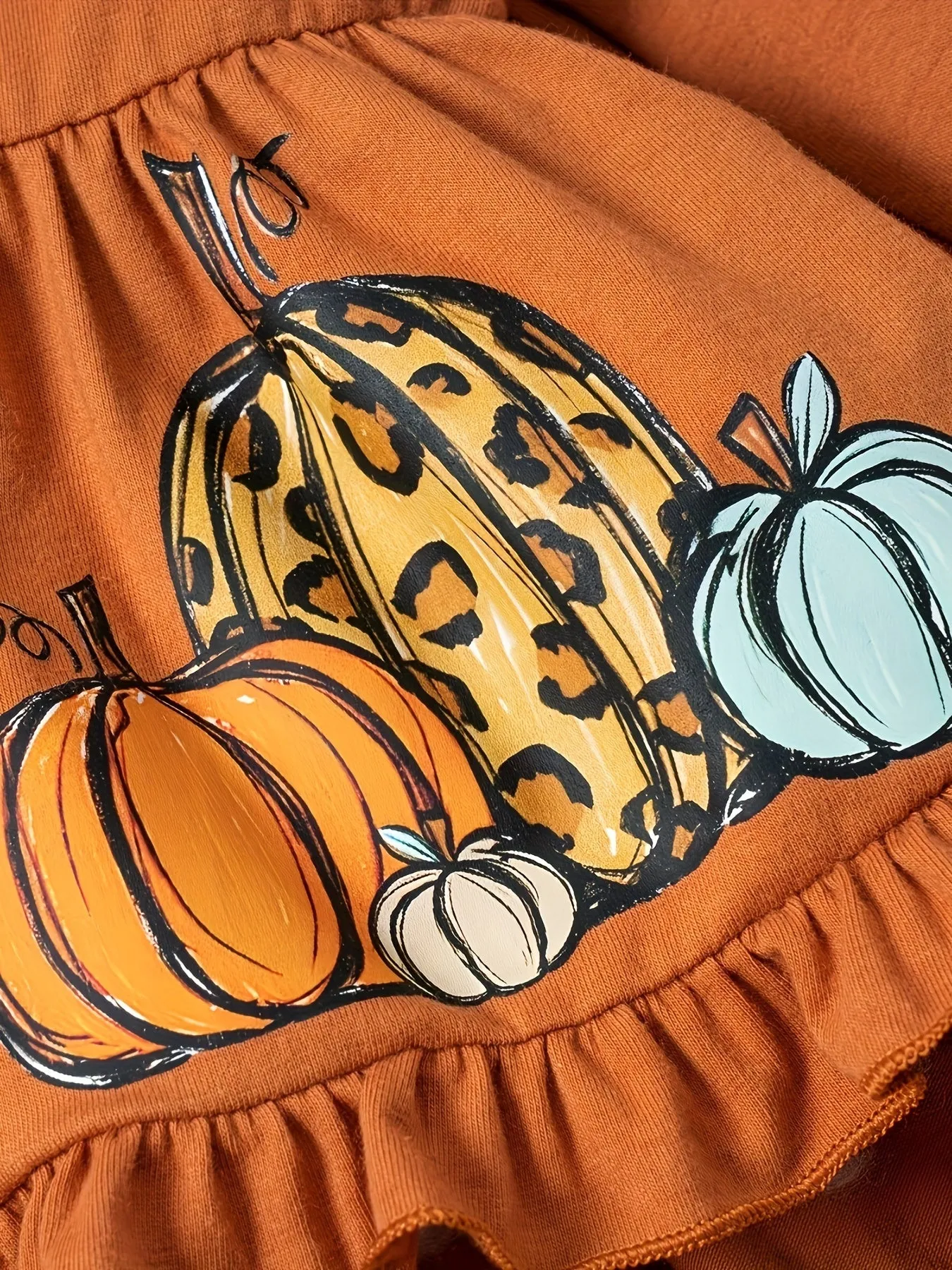 Toddler Baby Girl Halloween Outfits Long Sleeve