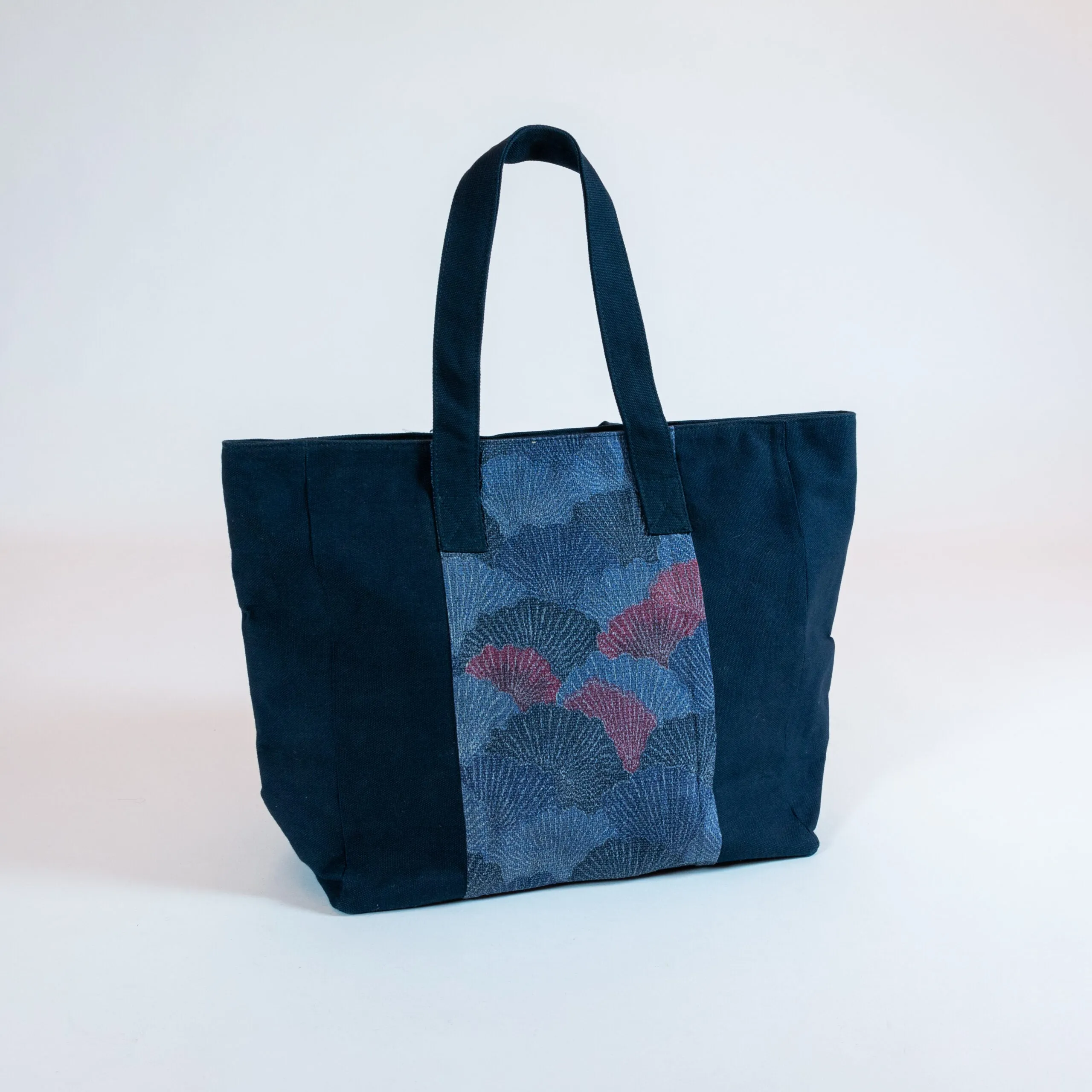 Tote Bag of Vintage Kimono Fabric