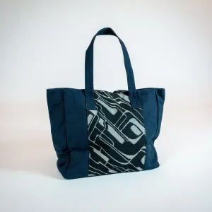 Tote Bag of Vintage Kimono Fabric