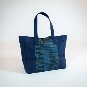 Tote Bag of Vintage Kimono Fabric