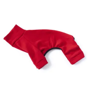 Tracksuit Dog Onesie - Red