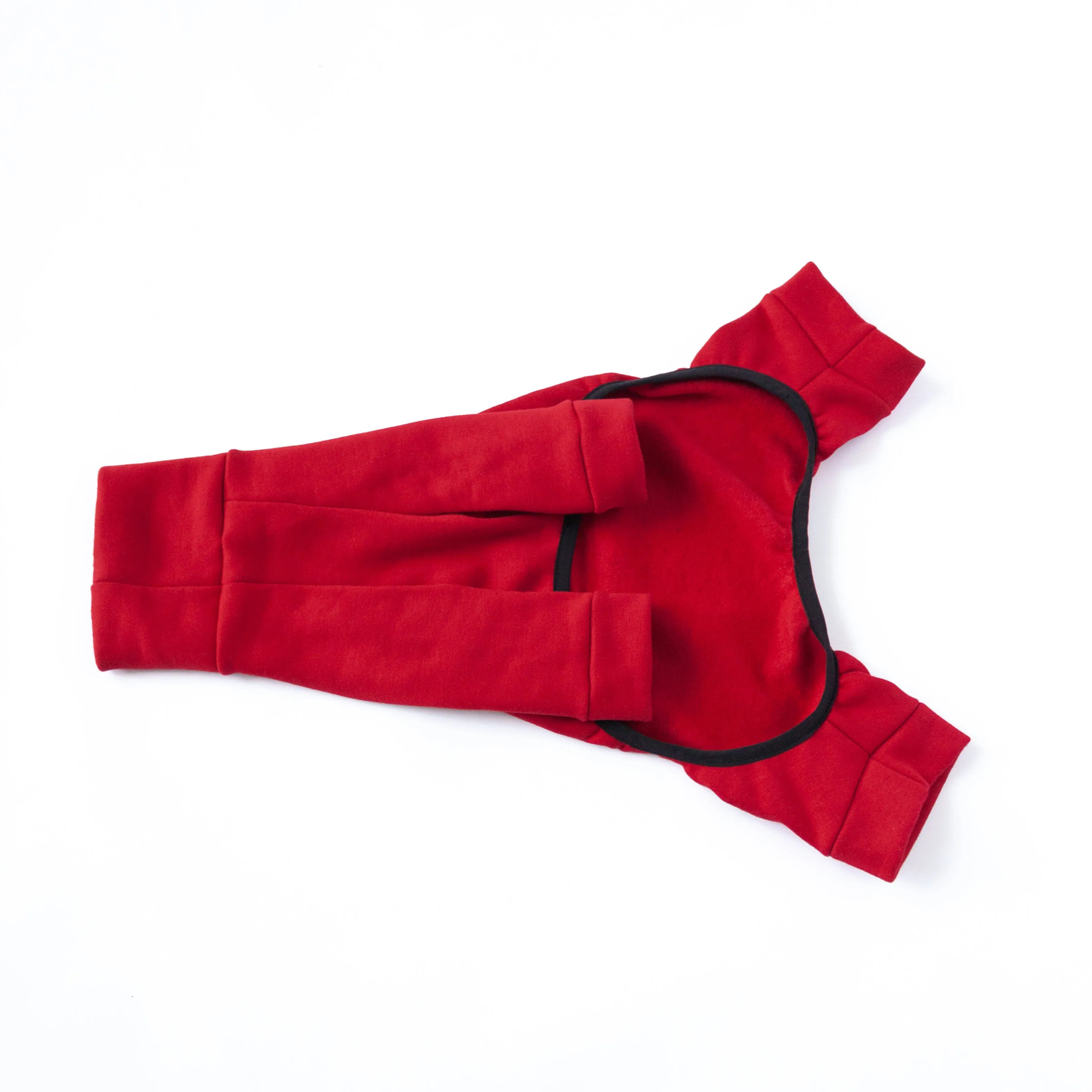 Tracksuit Dog Onesie - Red