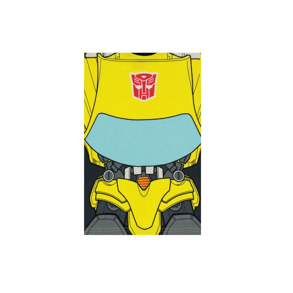 Transformers Boys Cotton Pajamas Short Sleeve Kids PJs 2pc Set