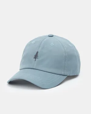 Tree Embroidery Tencel Peak Hat