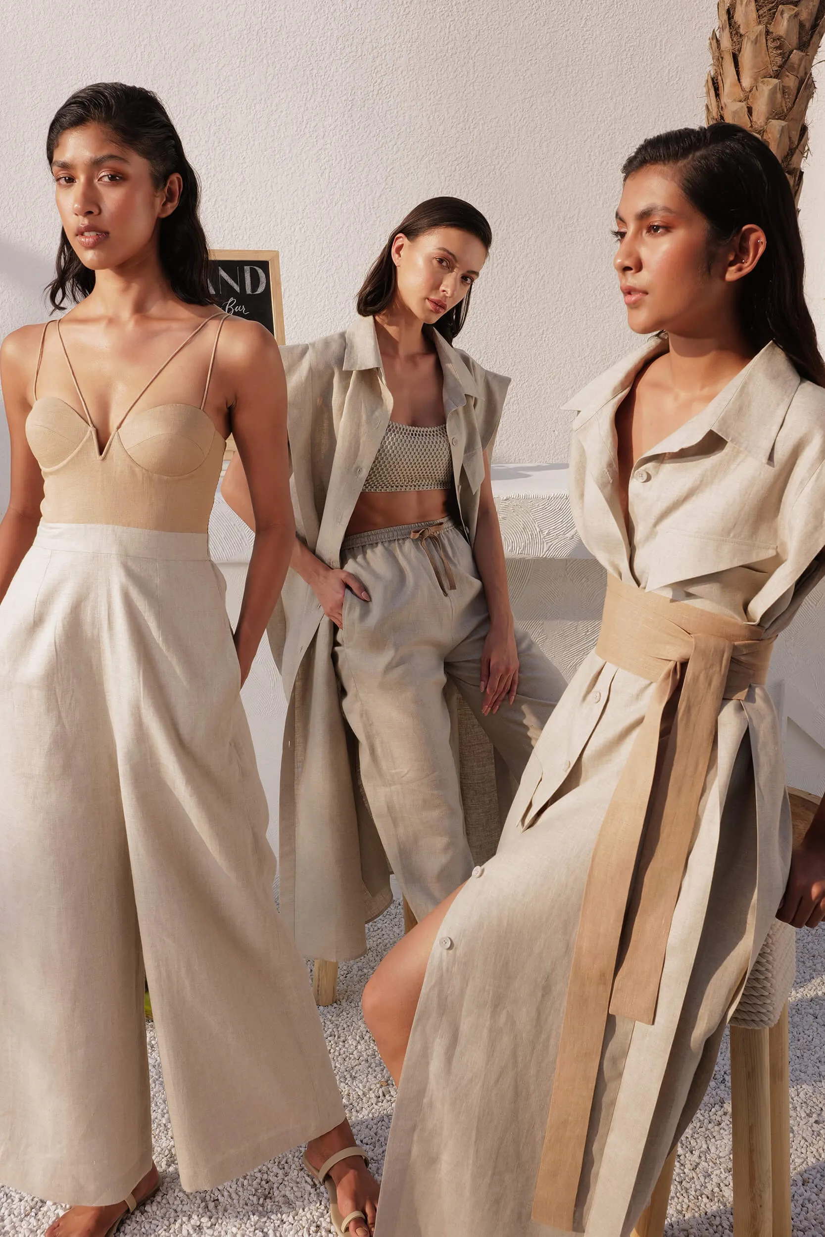 Tuscia Jumpsuit (Sand/Natural)