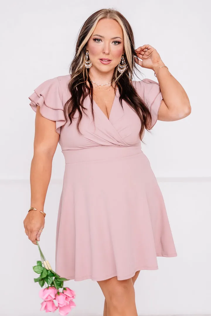 Twirl & Charm Mini Dress