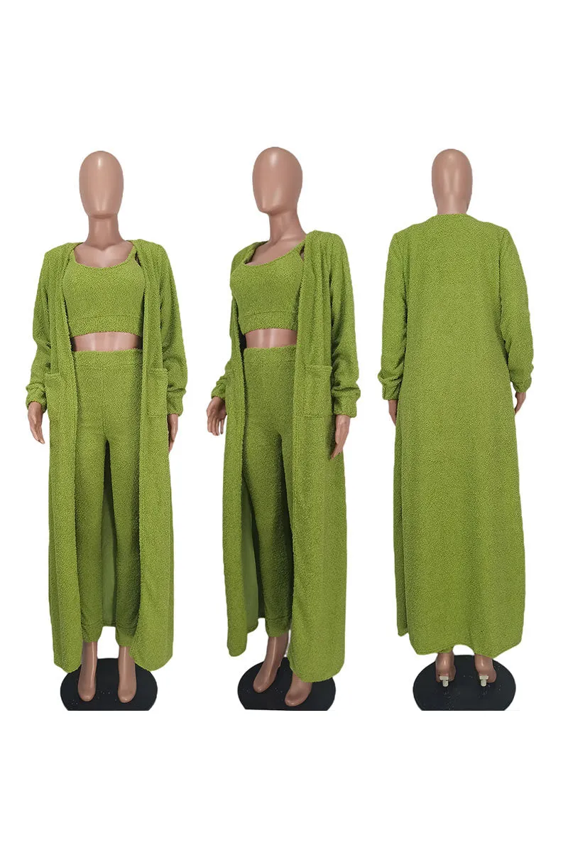 UH0311 Cardigan Loungewear Set